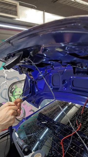 Установка камеры заднего вида #Parafar в #Ford #Focus