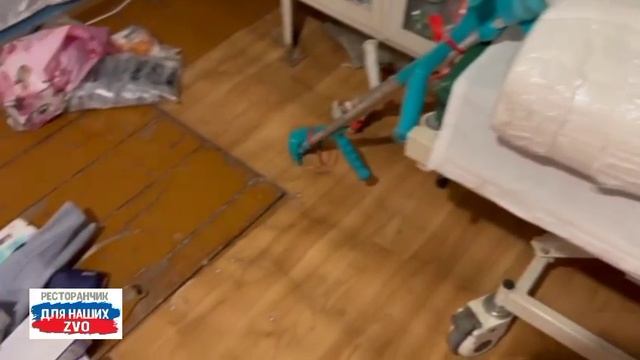 В полевой госпиталь передали медицину от вас, Рестораторы. Спасибо патриотам из Германии🫡