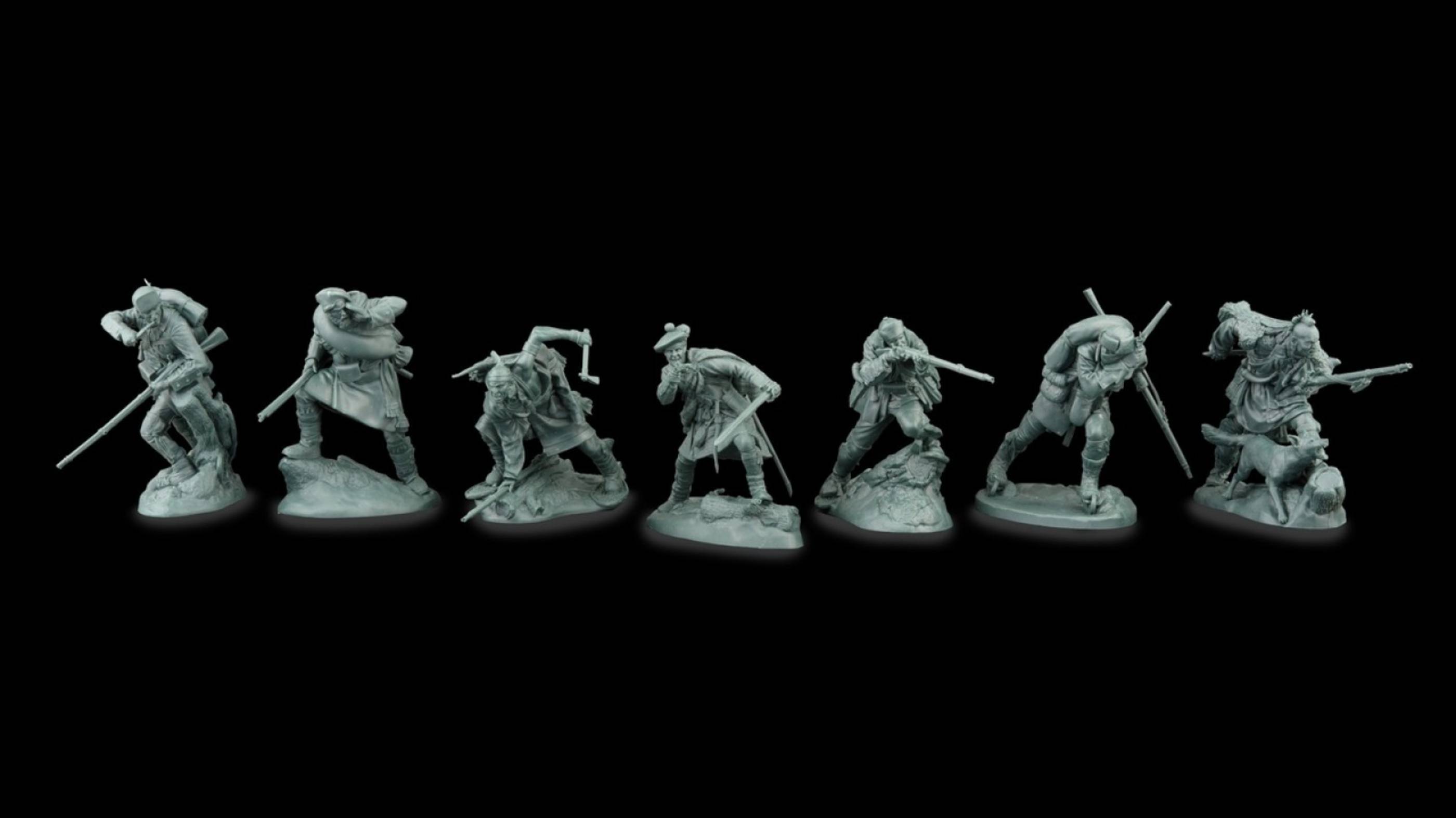 солдатики Plastic Platoon Битва На Снегоступах 1, Франко-Индейская Война, 1754-1763