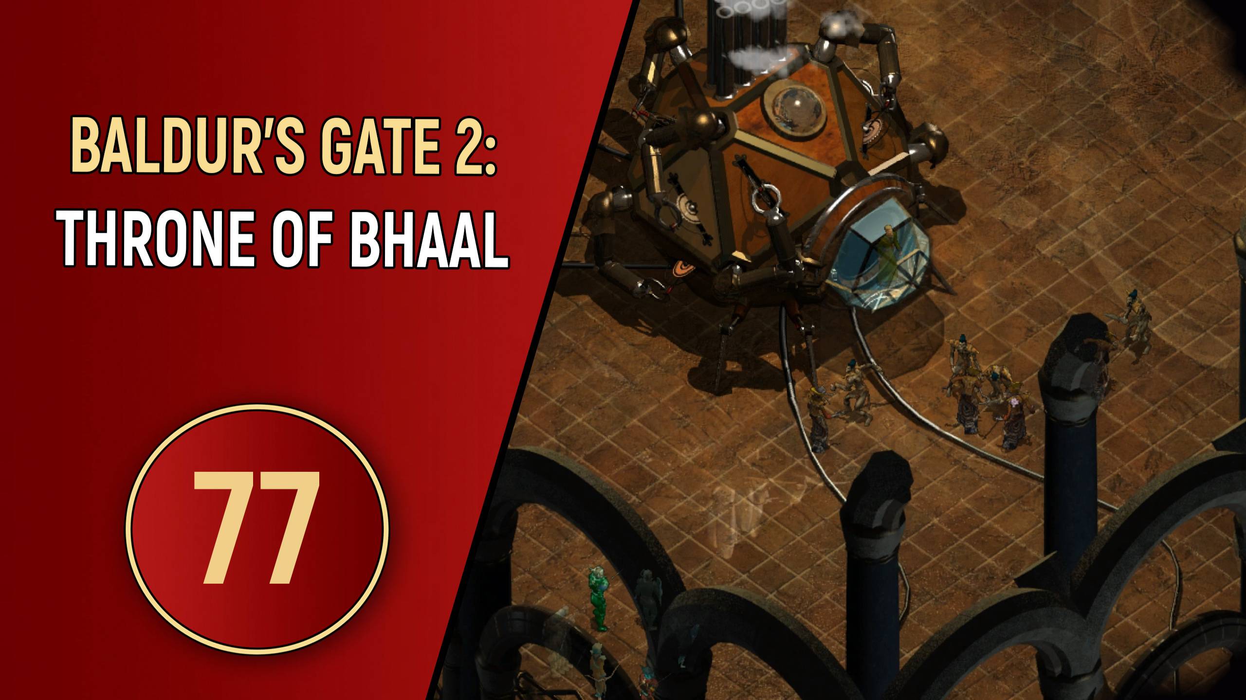 ПРОХОЖДЕНИЕ BALDUR'S GATE 2 - ЧАСТЬ 77 - БОГ ИЗ МАШИНЫ