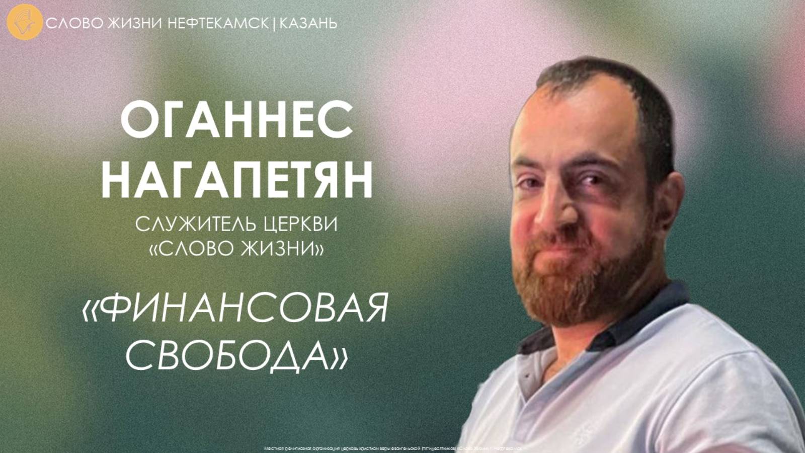 Финансовая свобода //  Оганнес Нагапетян