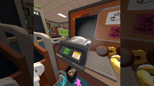 Играю job simulator работник офиса на pico 4