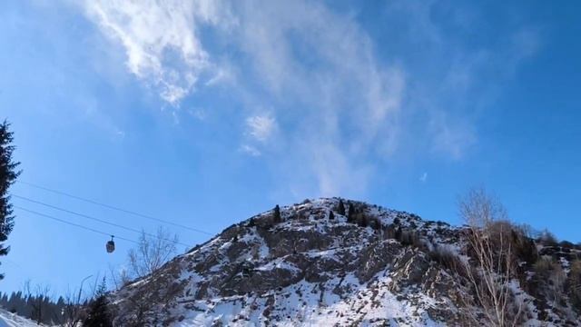 Восхождение на вершину гор на Медео пешком. Марина Зин