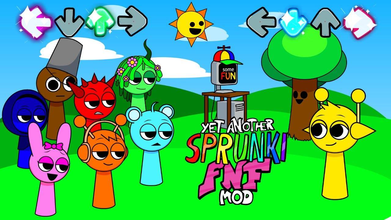 Friday Night Funkin' - Еще один мод от Sprunki FNF - (Невероятный бокс Sprunki x FNF)