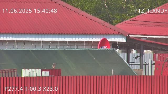 PTZ камера Tiandy TC-H324S дневная сьемка №2 25X ZOOM . ИК подсветка до 150м. г.Тюмень