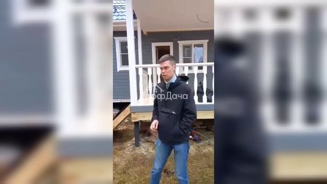 Каркасный дом 7x9 м (Московская обл., Талдомский р-н,  СНТ Универсал-3)