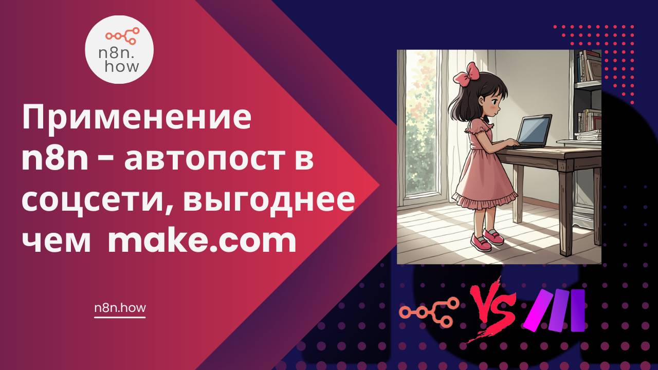 Как в умелых руках n8n справляется с автопостингом в соцсетях