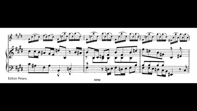 Bach - Violin Concerto in E major 1st Mov piano accompaniment