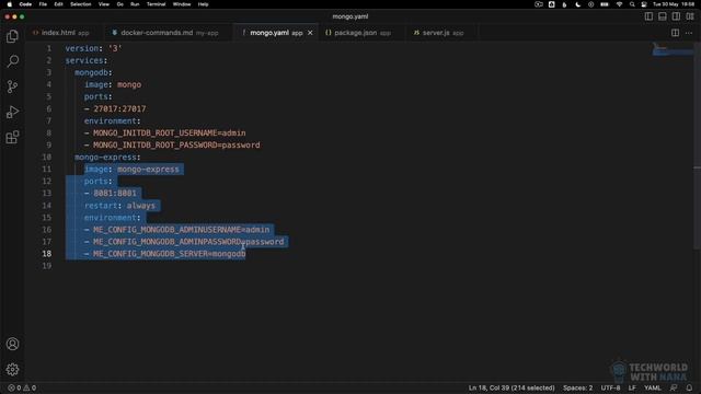 7.9 Docker Compose Run multiple Docker containers