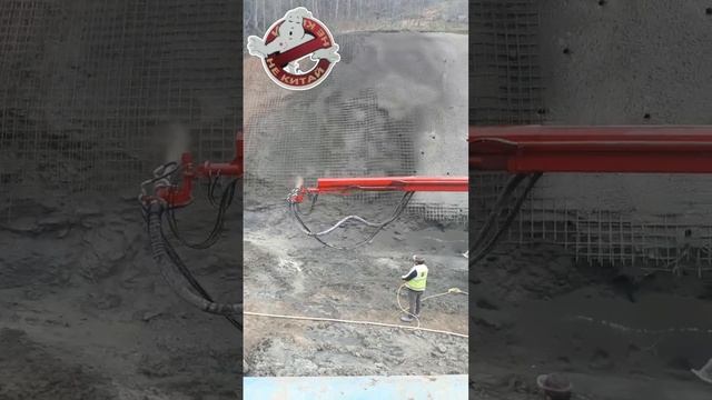 Торкретирование с мобильной установки