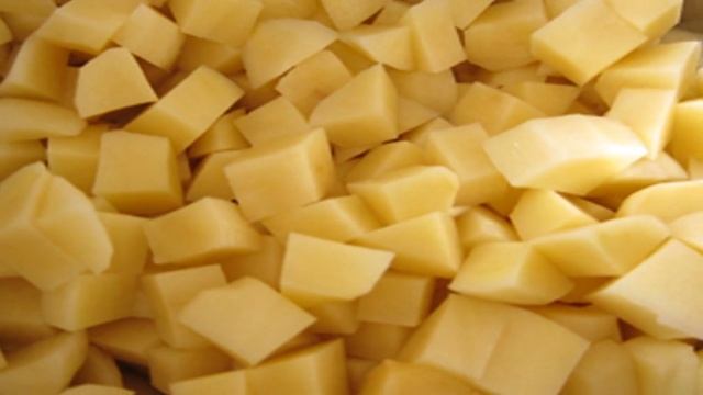 Картофель со свининой