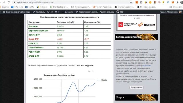 ЗПИФ ФПР меняет стратегию? / Прогноз доллара на апрель