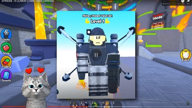ДЖАГГЕРНАУТ / НОВЫЕ РАНГИ / 75 ЭПИЗОД в Toilet Tower Defense Roblox