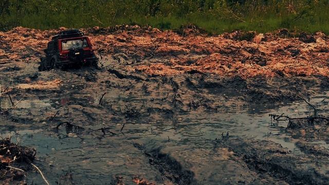 Радиоуправляемый джип монстр анлимитед Wrangler Croboll MK-07 Rlaarlo