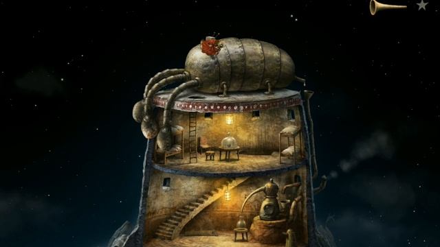 Часть 99 Прохождение игры Samorost 3 от Kibertok Злой монах выпивает самогон и играет на 3 дудочках
