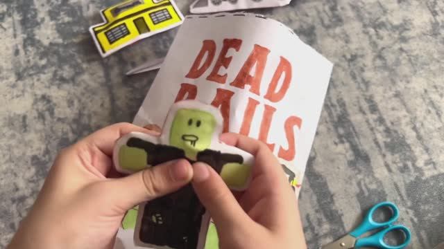 🚧🚂Распаковка сквишей мёртвые рельсы Dead Rails unboxing Squishy🚧ASMR #roblox #распаковка