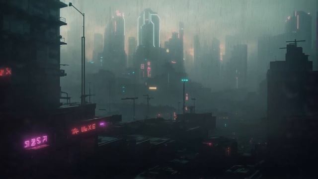 Dystopia Dark Sci fi Ambient Music - Cyberpunk Ambient Journey for a Blade Runner Mood