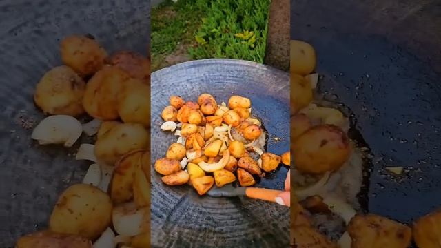 картошка по-деревенски