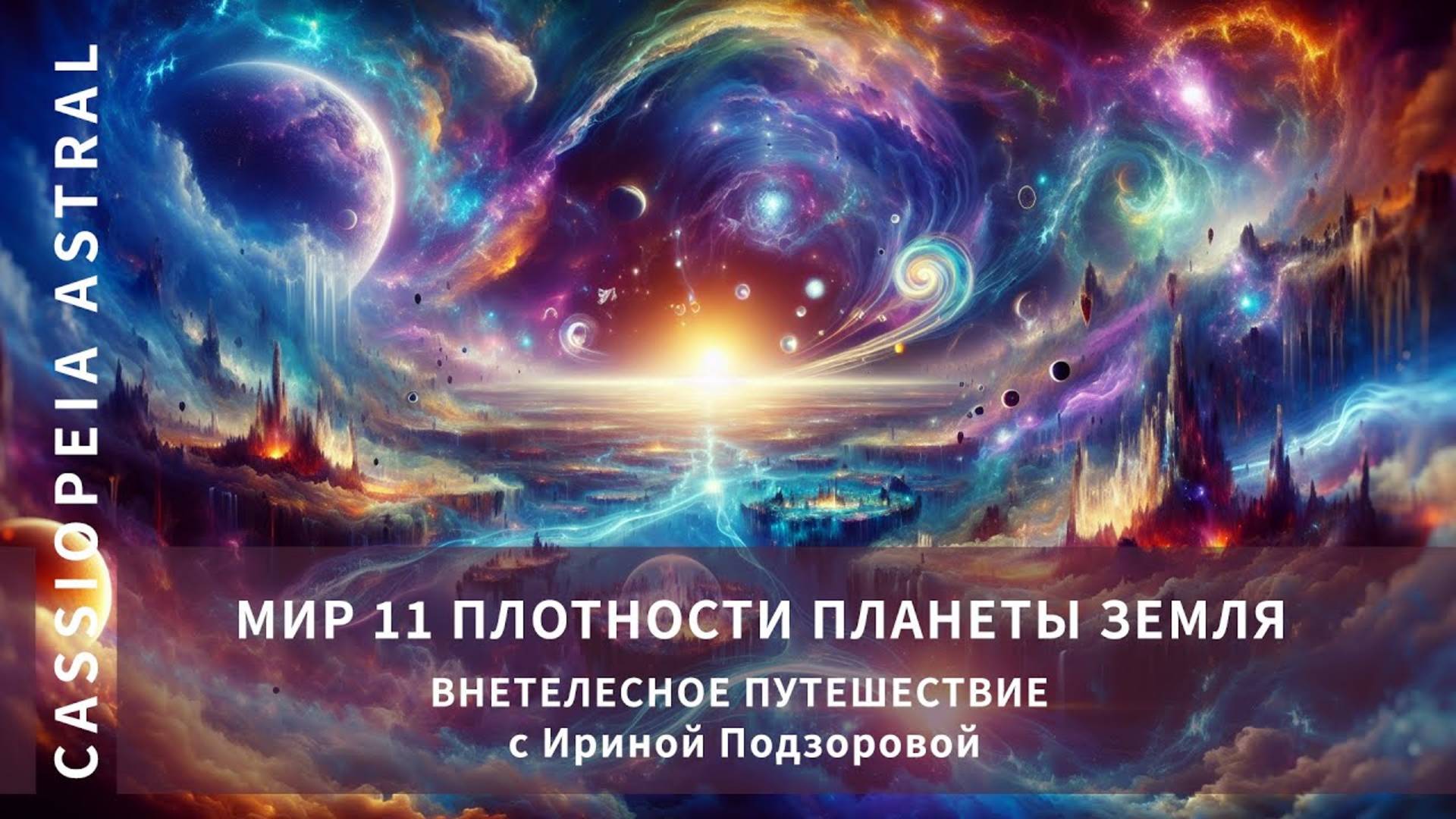 Запись / Внетелесные путешествия в мир 11 плотности планеты Земля с Ириной Подзоровой