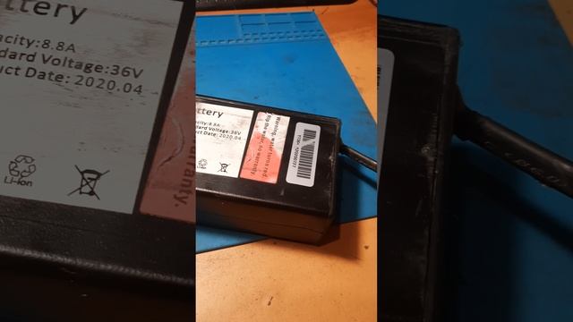 Kugoo S3, аккумулятор.