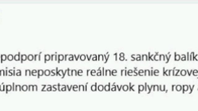 🇸🇰👊🇪🇺 Словакия не поддержит новый пакет санкций ЕС против России — премьер-министр страны