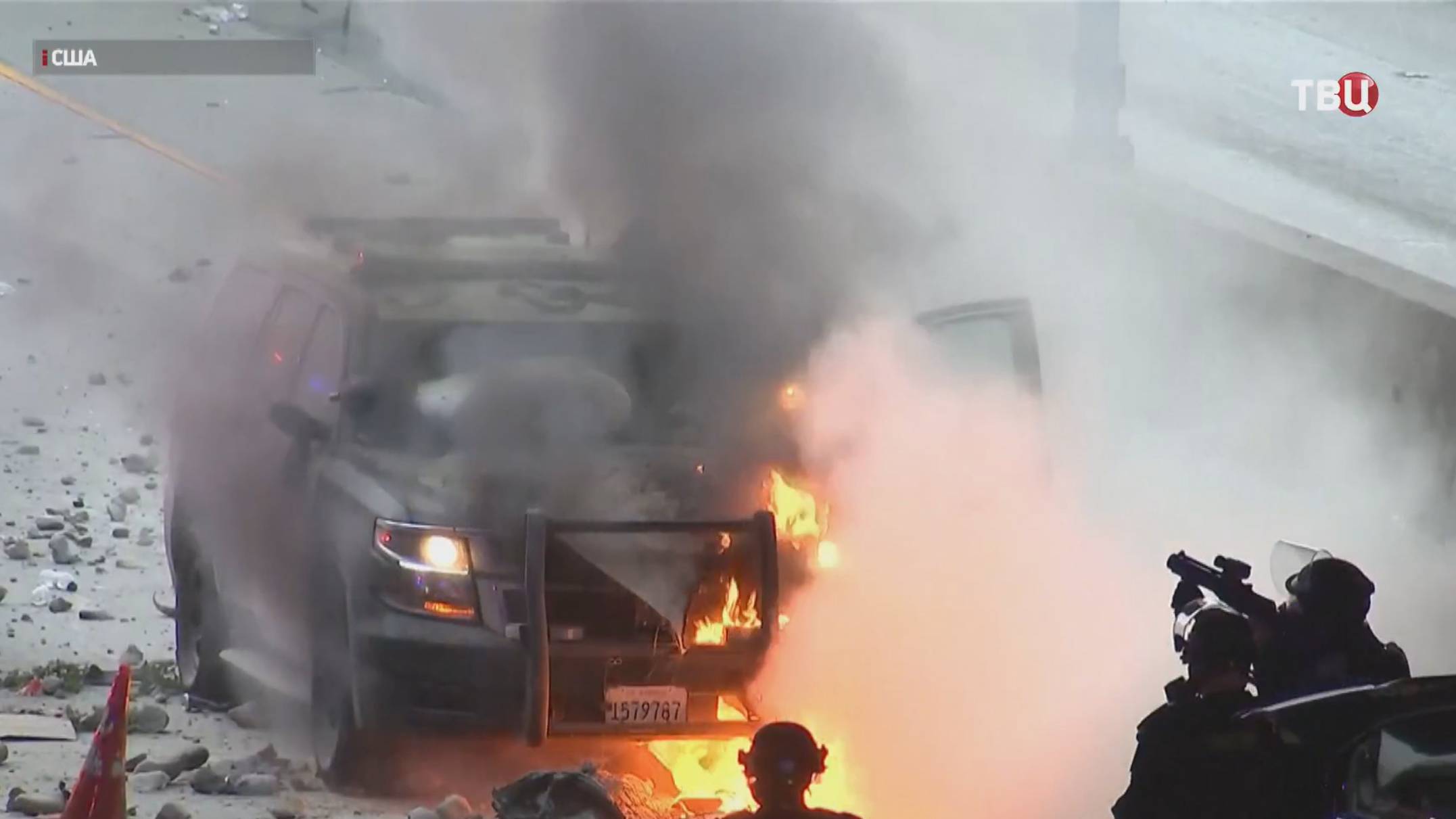 Протесты из-за миграционной политики Дональда Трампа охватили уже 10 штатов / События на ТВЦ