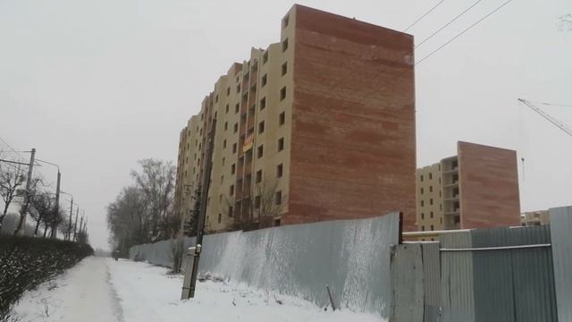 Недостроенный ЖК по ул. Октябрьская г. Тула