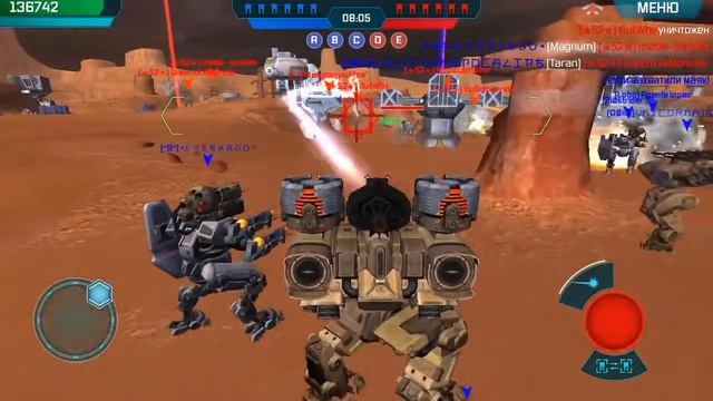 War Robots Ланцелот и Фура в бою часть 3 • Обзор HAPPY ROBOT