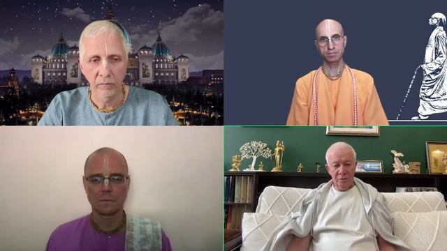 07.06.2025 Сознание Кришны в России. Встреча с Джи-Би-Си по России. Е.М.Чайтанья Чандра Чаран прабху