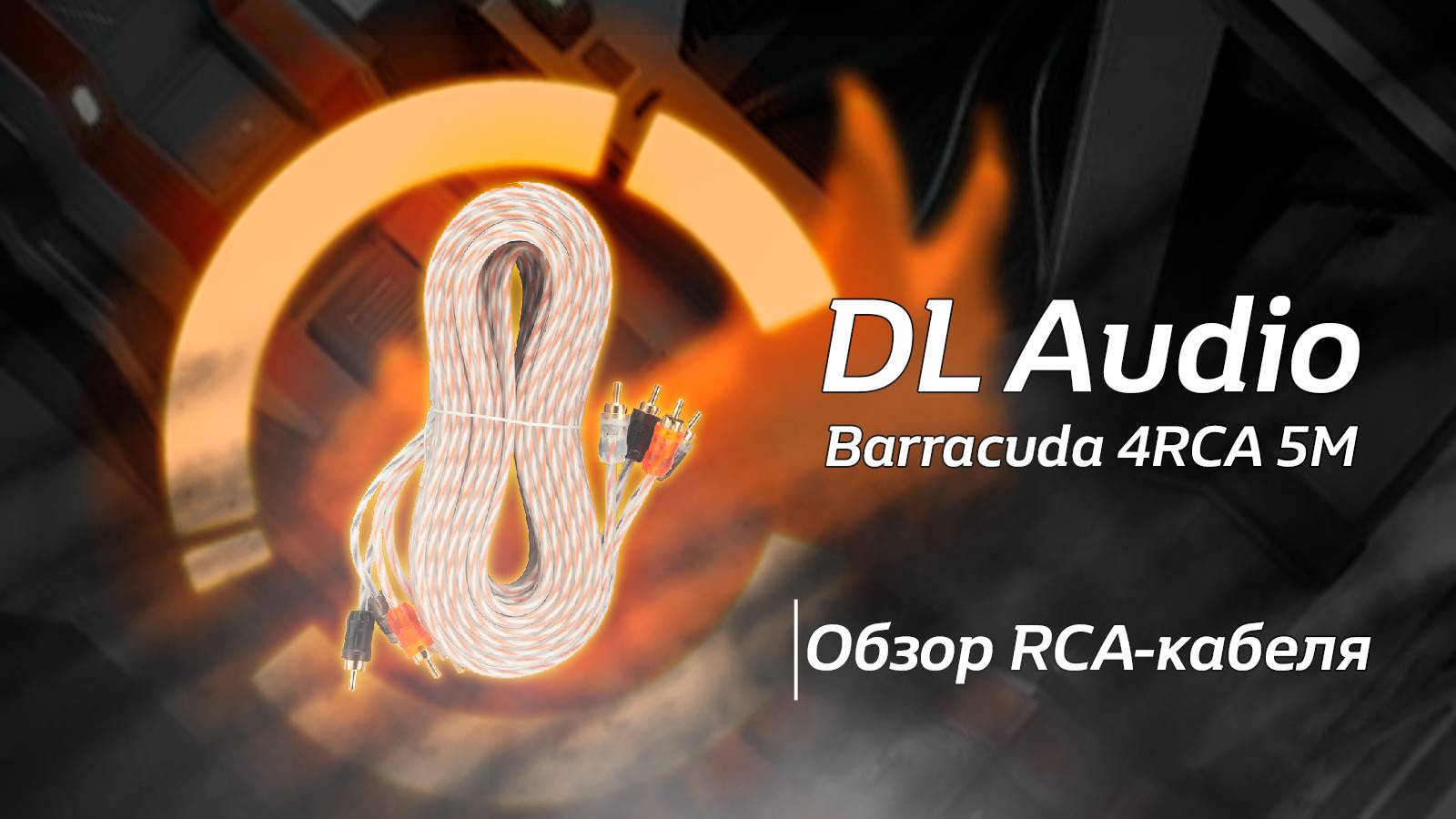 Обзор на Barracuda 4RCA 5M от DL Audio