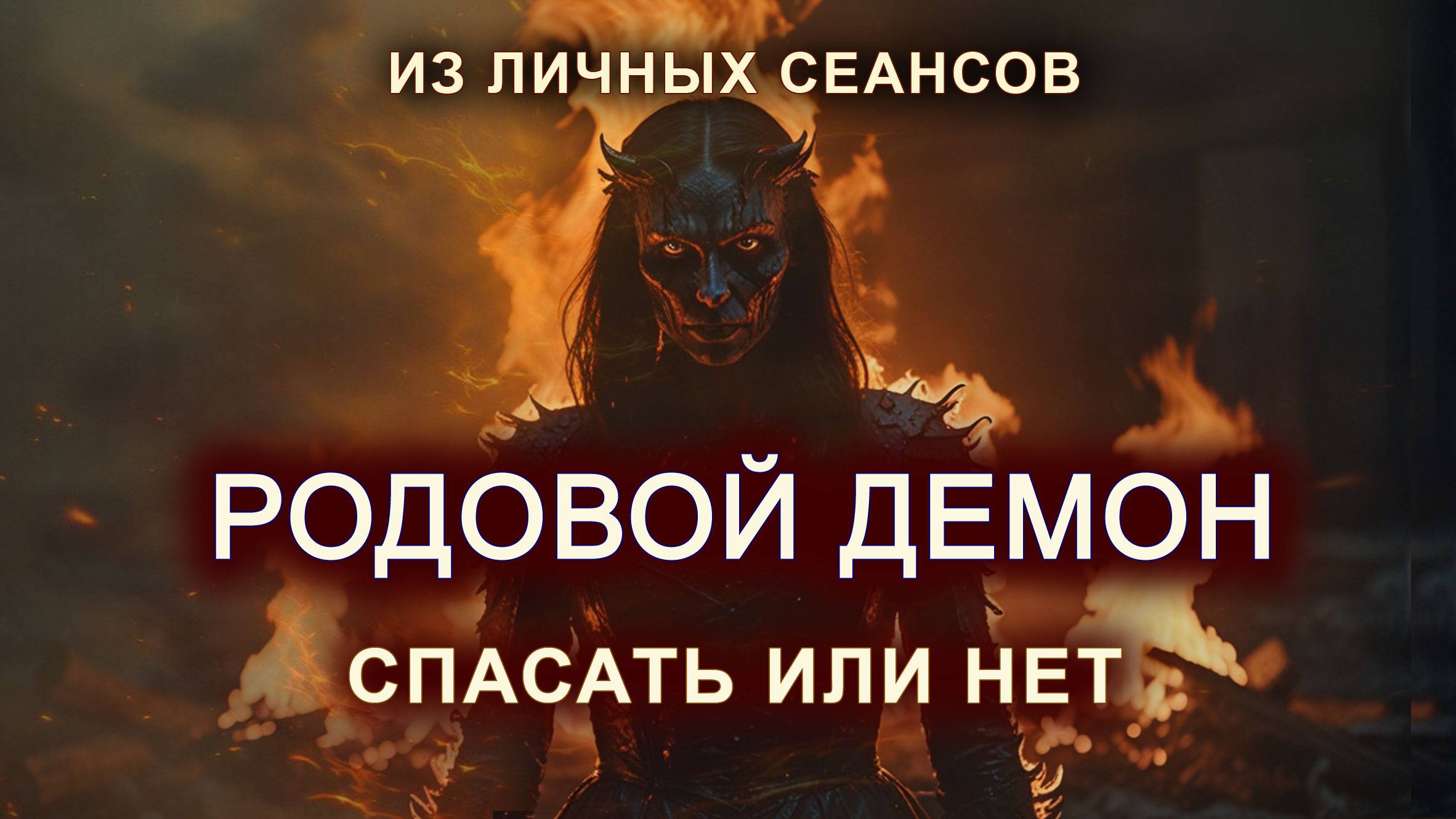 Из личных сеансов. Родовой демон. Спасать или нет.