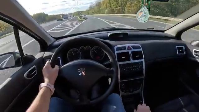 ТЕСТ ДРАЙВ 21 ЛЕТНЕГО ПЕЖО 307(1.6 109 Л.С.)ОБЗОР