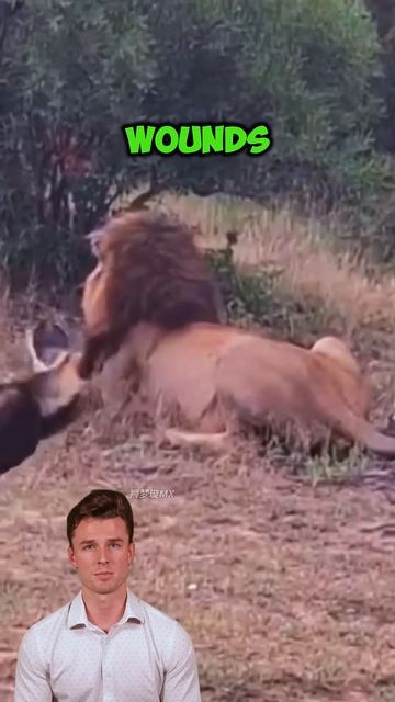 KG18tDoleXk - Lion attacks wild dog for revenge! #shorts #wildlife #animals #wildanimal #shorts