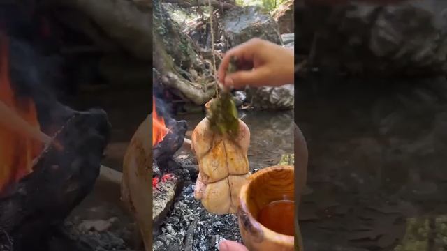 🔥🌿 Как приготовить ЗОЛОТИСТОГО цыпленка на природе