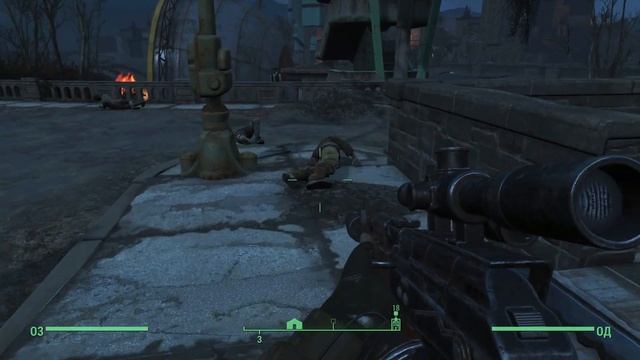 Fallout 4. Рейдеры против Послушников.