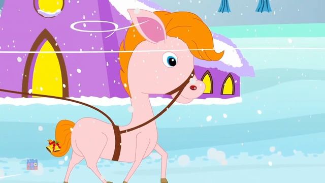 Jingle bells   развивающий мультфильм   детские песенки   потешки   обучающие