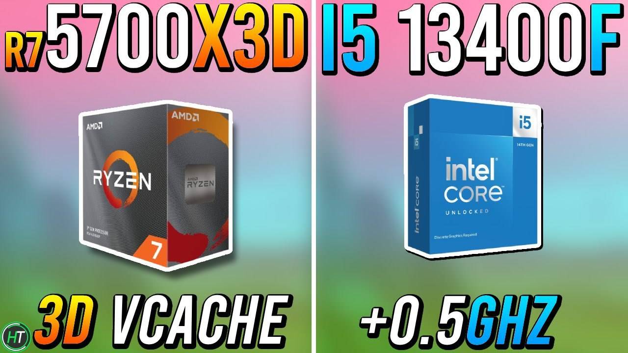 Ryzen 7 5700X3D vs i5 13400F | А что выберете вы?