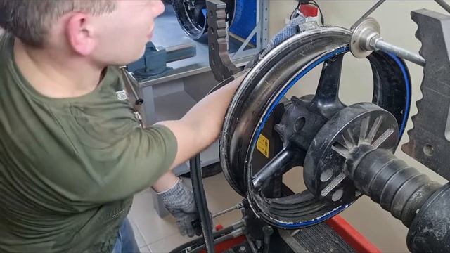 Правка мото диска из Новочебоксарска