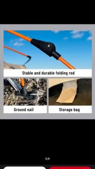 туристическая складная, непромокаемая палатка