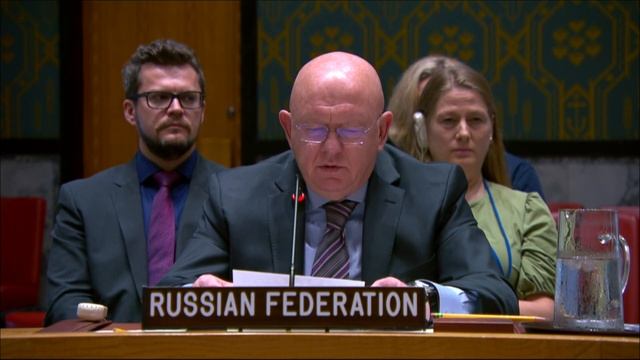 Выступление В.А.Небензи по докладу Международного остаточного механизма для уголовных трибуналов