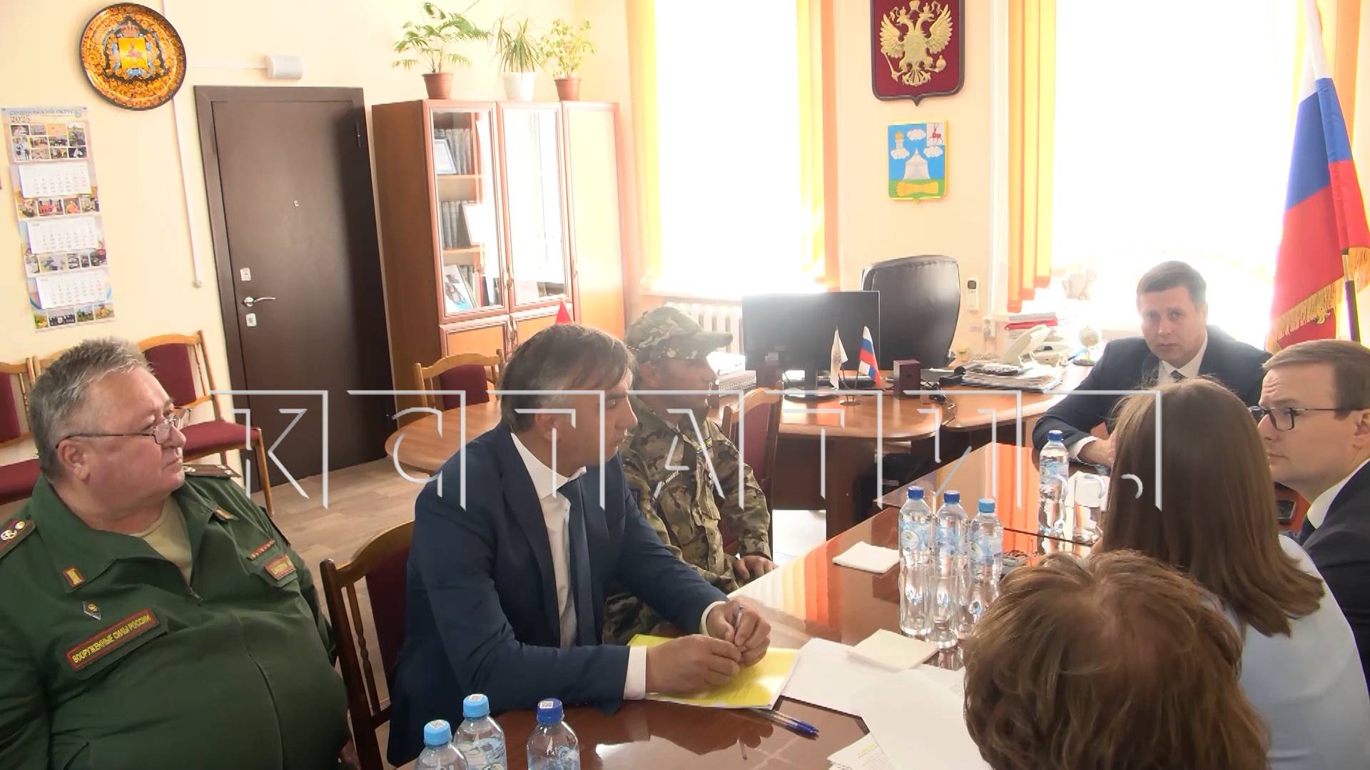 Заместитель губернатора Нижегородской области провёл заседание по поддержке участников СВО