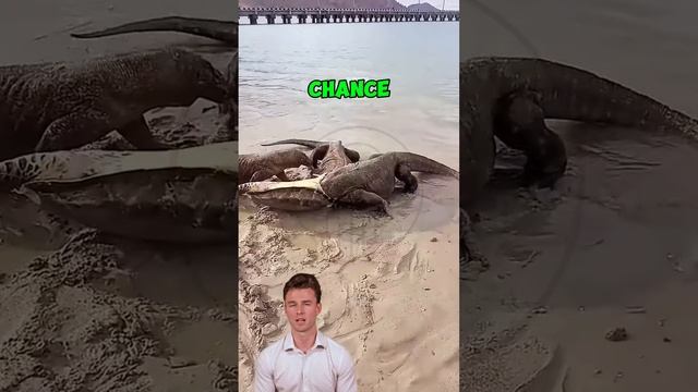2DQqxa7o_XQ - Large Komodo dragons eat up their prey#wildlife #komodo #animals#shorts  #wildlifestor