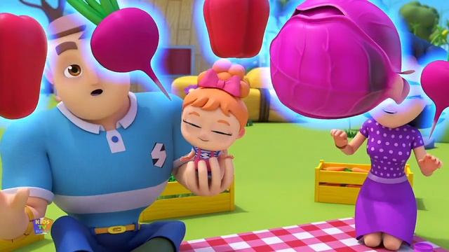 Да да песня и мультфильм видео для детей от Super Supremes