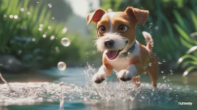 🐶 Приключения рыжей собачки– Детская песенка-мультик