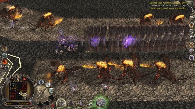 BFME 2 (patch 1.06) MAP - Insanity of definition final v2. (mordor, 1 player)