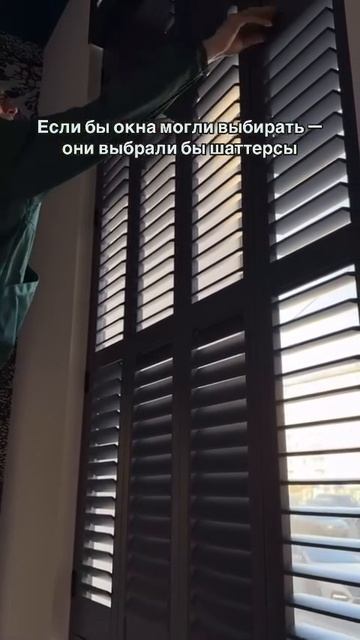 Новое поколение оконных ставней!