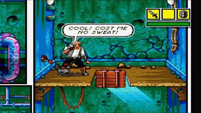 Comix zone - смерть от бумажного самолётика SEGA - OLDBEAT - Beat,em up