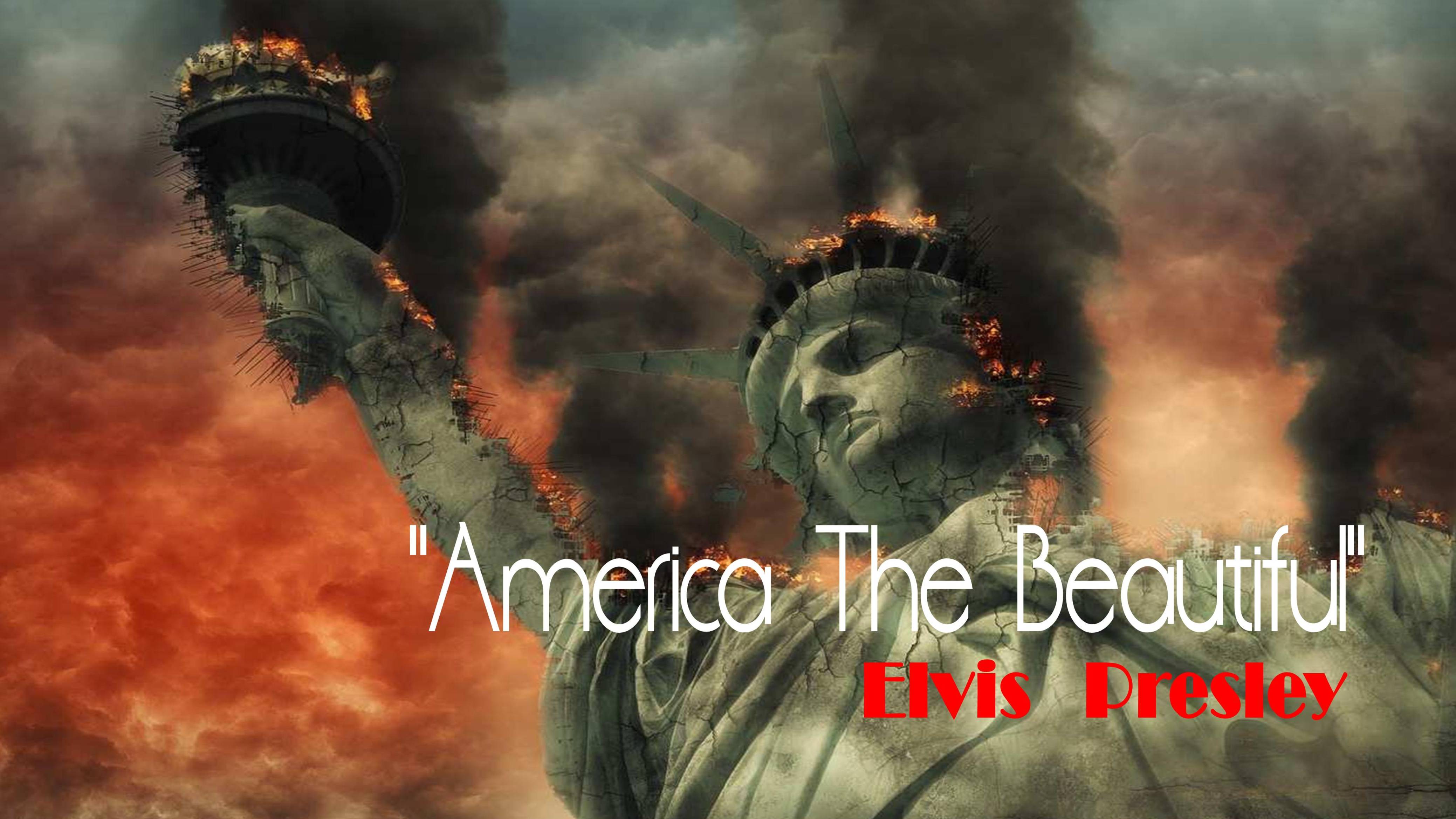 "AMERICA THE BEAUTIFUL" - Elvis Presley (live). Full HD