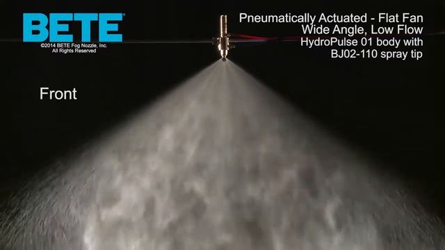 BETE HydroPulse Плоские форсунки с пневматическим приводом 1