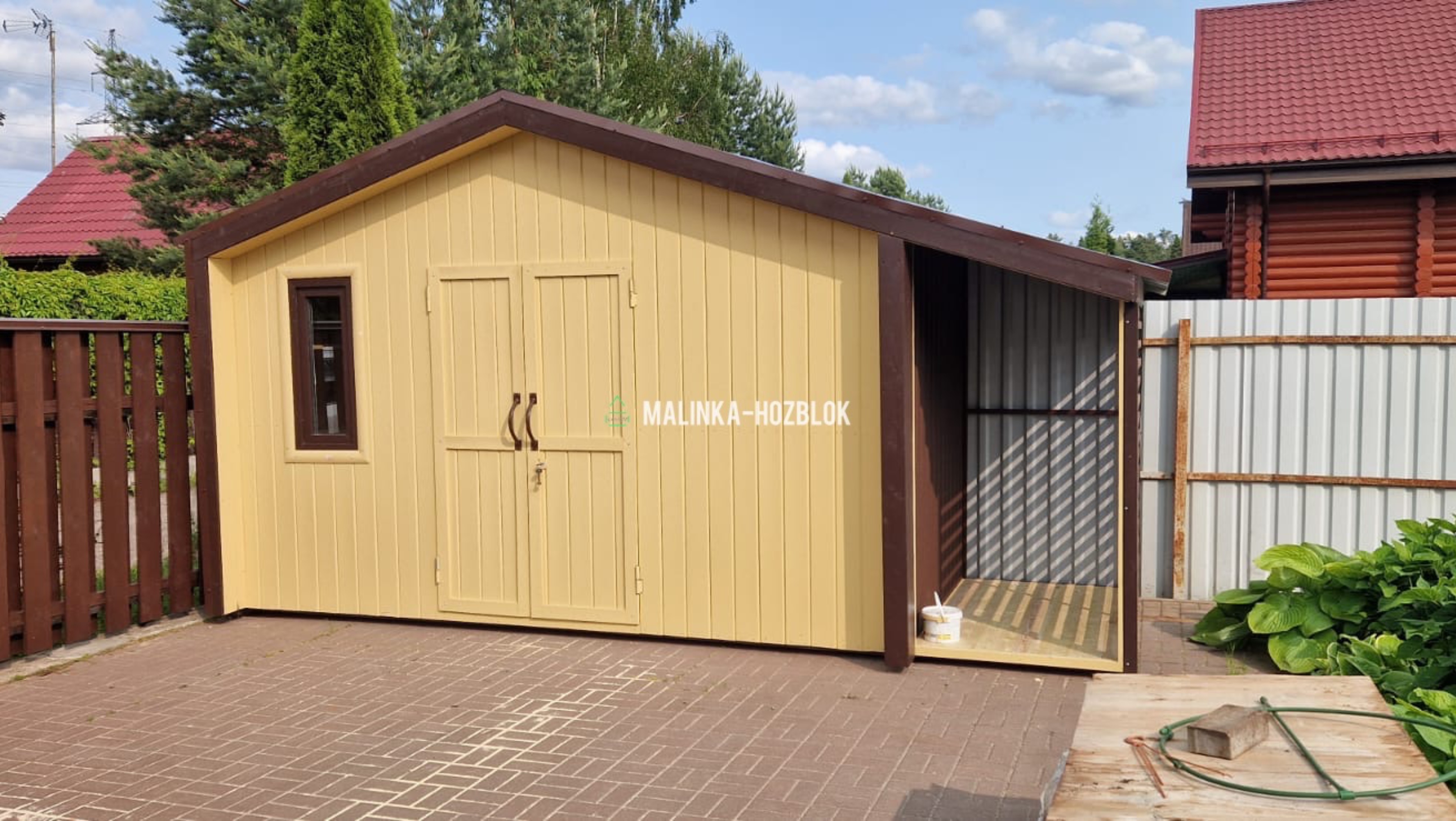 Хозблок от Малинки